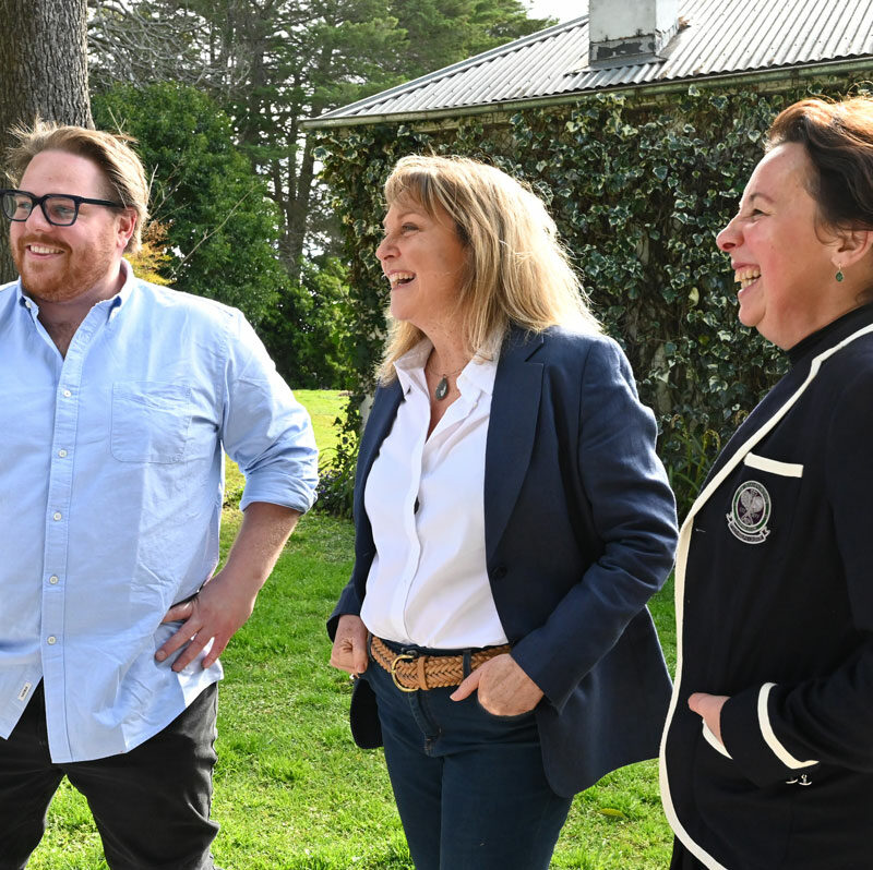 Part of The Let’s Get it Right team: Thomas (Tom) Farquhar, Bronwyn Tregenza and Nicole Smith (Lead Candidate).